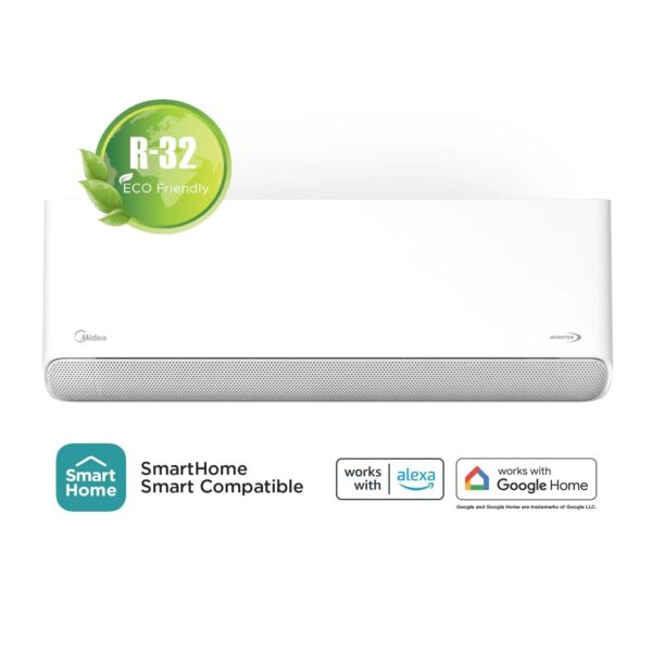 AIRE ACONDICIONADO MIDEA MSCBIC-18H-N80M 5650 W INVERTER BREEZELESS BLANCO - Imagen 3