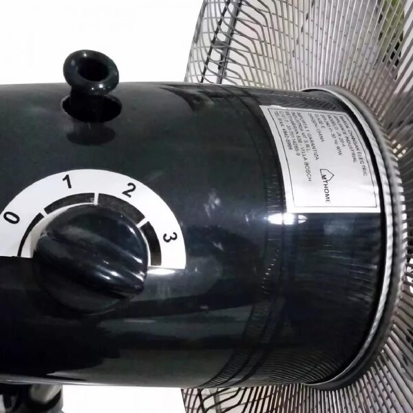 VENTILADOR DE PIE MT HOME 26 PULGADAS INDUSTRIAL 3 ASPAS BARRAL EXTENSIBLE - Imagen 3