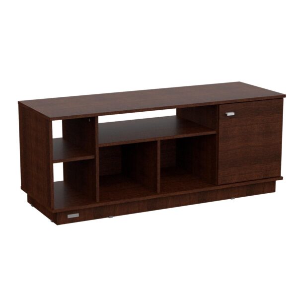 RACK MOSCONI MUEBLE DE TV DAKAR MELAMINA MESA TV 56661 COLOR WENGUE
