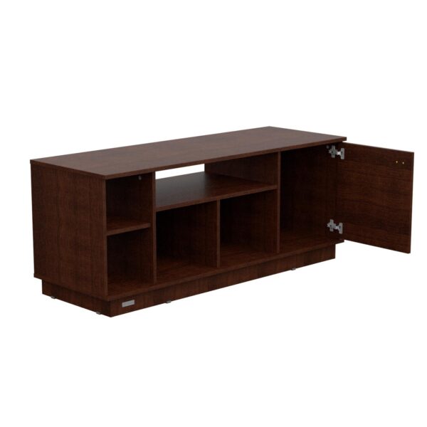 RACK MOSCONI MUEBLE DE TV DAKAR MELAMINA MESA TV 56661 COLOR WENGUE - Imagen 3